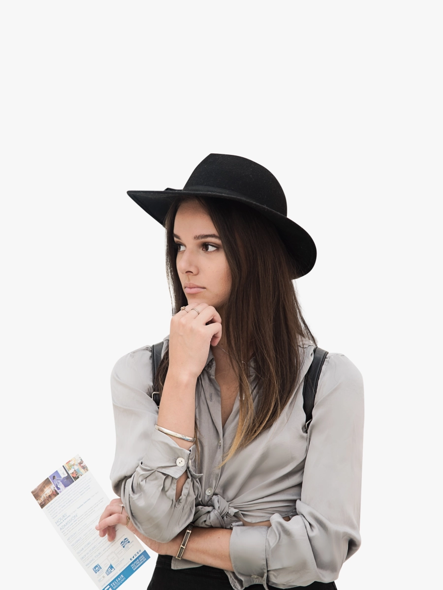 Women Black Hat